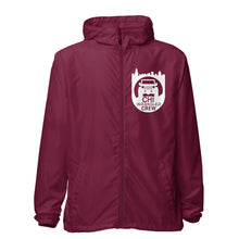 Load image into Gallery viewer, Unisex lightweight zip up windbreaker