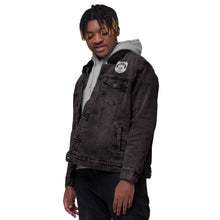 Load image into Gallery viewer, Unisex denim sherpa jacket
